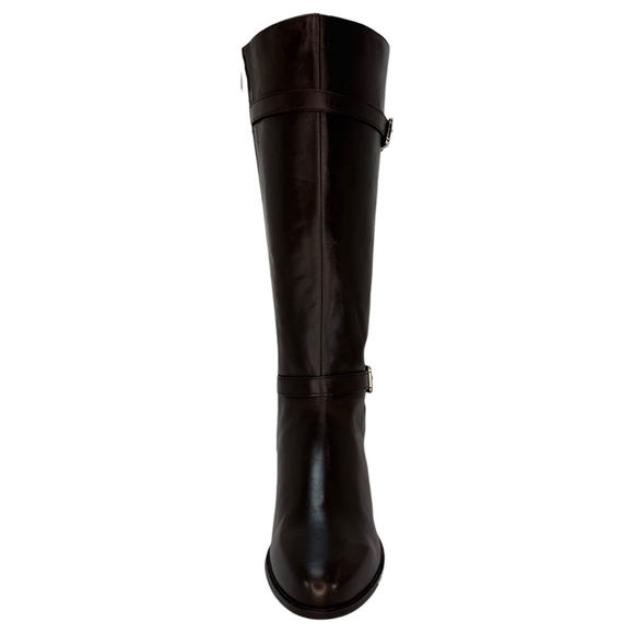 Rockport Harper Brown Leather Knee High Wide Calf Womens Boots Size 6.5M - Picture 6 of 16